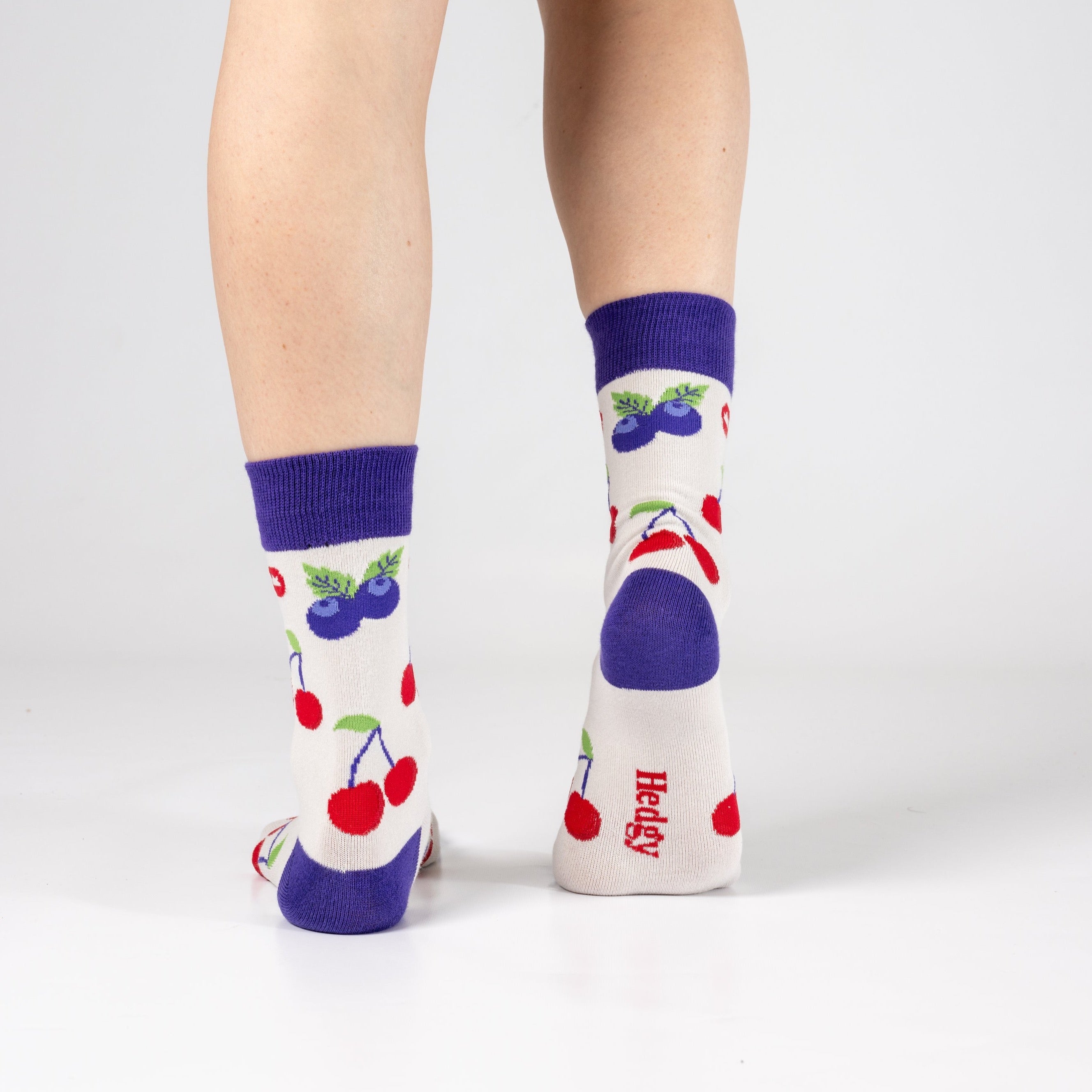 BLUEBERRY CHERRY BAMBOO SOCKS - We Are Hedgy