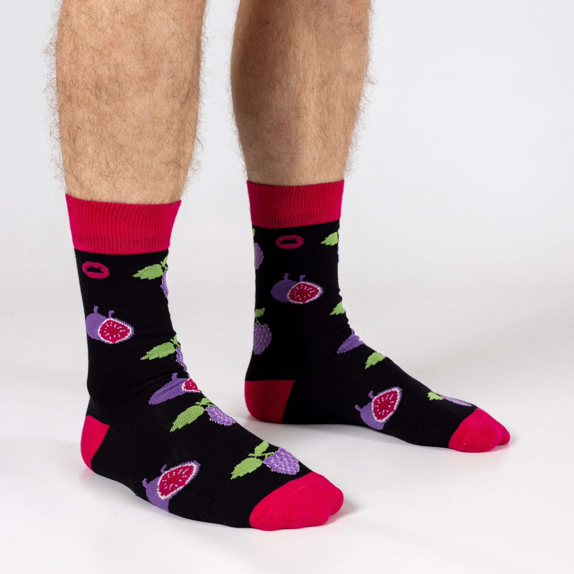 GRAPES FIG BAMBOO SOCKS - We Are Hedgy