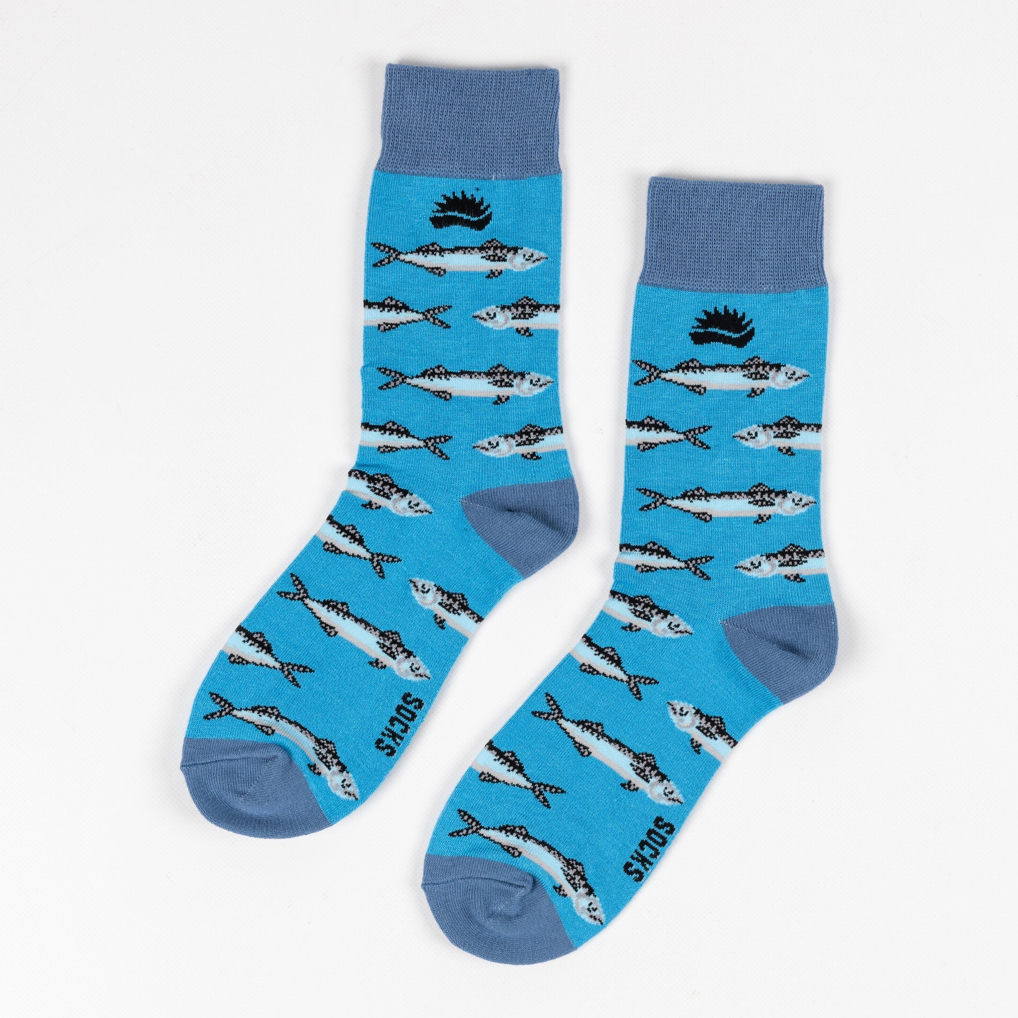 MACKEREL BAMBOO SOCKS - We Are Hedgy